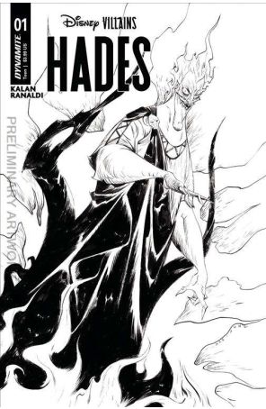 Disney Villains: Hades 1I published by Dynamite with cover art by Jae Lee