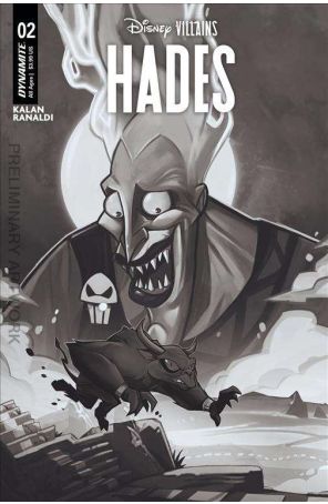 Disney Villains: Hades 2I published by Dynamite with cover art by Francesco Tomaselli