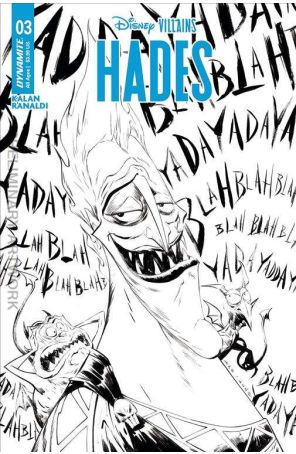 Disney Villains: Hades 3F published by Dynamite with cover art by Jae Lee
