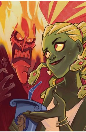 Disney Villains: Hades 4I published by Dynamite with cover art by Francesco Tomaselli