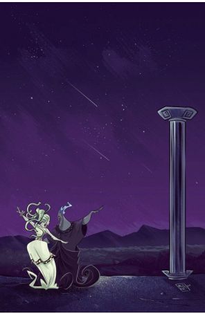 Disney Villains: Hades 5I published by Dynamite with cover art by Francesco Tomaselli