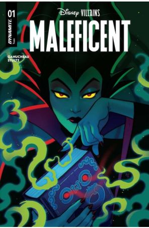 Disney Villains: Maleficent (2nd Series) 1A published by Dynamite with cover art by Paulina Ganucheau