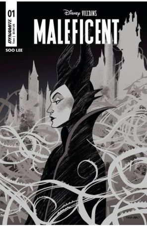 Disney Villains: Maleficent 1ZD published by Dynamite with cover art by Erica D'Urso
