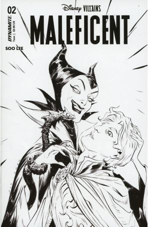 Disney Villains: Maleficent 2G published by Dynamite with cover art by Jae Lee