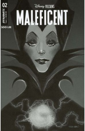 Disney Villains: Maleficent 2S published by Dynamite with cover art by Erica D’Urso