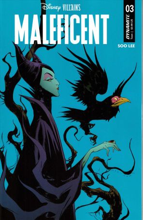 Disney Villains: Maleficent 3A published by Dynamite with cover art by Jae Lee