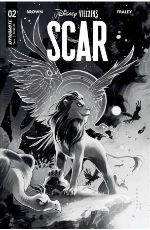 Disney Villains: Scar 2H published by Dynamite with cover art by Karen Darboe