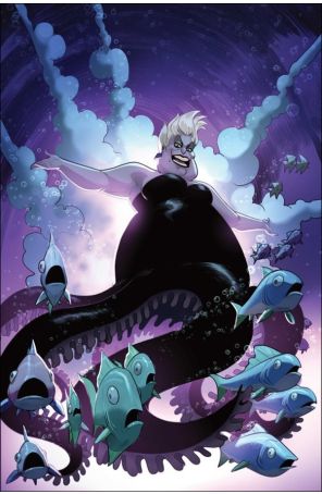 Disney Villains: Ursula 1M published by Dynamite with cover art by Bob Quinn