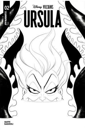 Disney Villains: Ursula 2G published by Dynamite with cover art by Bob Quinn