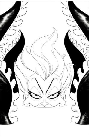 Disney Villains: Ursula 2I published by Dynamite with cover art by Bob Quinn