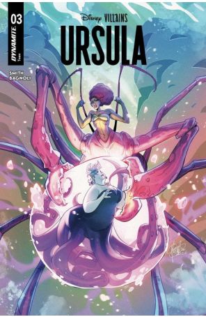 Disney Villains: Ursula 3A published by Dynamite with cover art by Mirka Andolfo