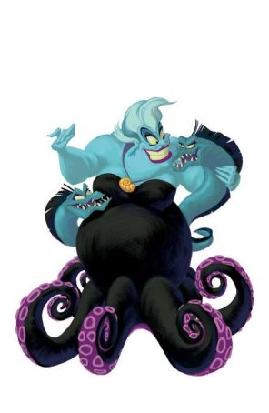 Disney Villains: Ursula 3H published by Dynamite with cover art by Shatoki Shiki