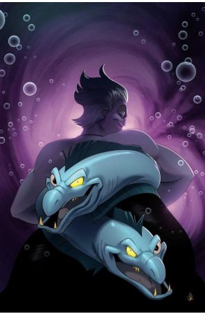 Disney Villains: Ursula 3J published by Dynamite with cover art by Bob Quinn