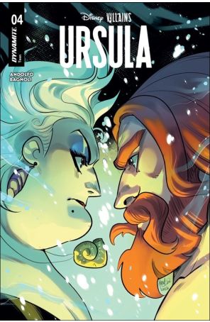 Disney Villains: Ursula 4A published by Dynamite with cover art by Mirka Andolfa