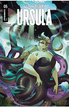 Disney Villains: Ursula 5A published by Dynamite with cover art by Mirka Andolfo