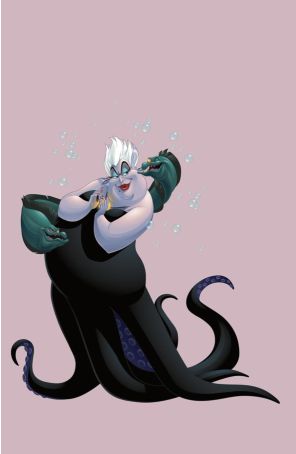 Disney Villains: Ursula 5H published by Dynamite with cover art by Animation Art