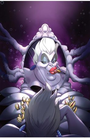 Disney Villains: Ursula 5I published by Dynamite with cover art by Bob Quinn