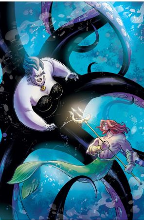 Disney Villains: Ursula 5J published by Dynamite with cover art by Gabriele Bagnoli