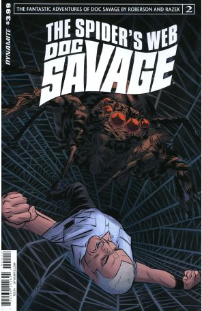 Doc Savage: The Spider's Web 2A published by Dynamite with cover art by Wilfredo Torres