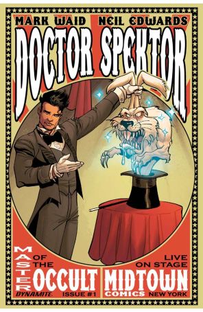 Doctor Spektor 1L published by Dynamite with cover art by Phil Hester