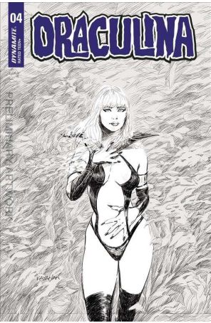 Draculina (Dynamite) 4F published by Dynamite with cover art by Rafael Kayanan