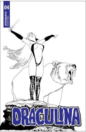Draculina (Dynamite) 4R published by Dynamite with cover art by Ergun Gunduz