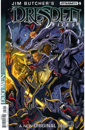 Dresden Files: Dog Men (Jim Butcher's) 5A published by Dynamite with cover art by Diego Galindo