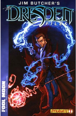 Dresden Files: Fool Moon (Jim Butcher's) 1 published by Dynamite with cover art by Brett Booth