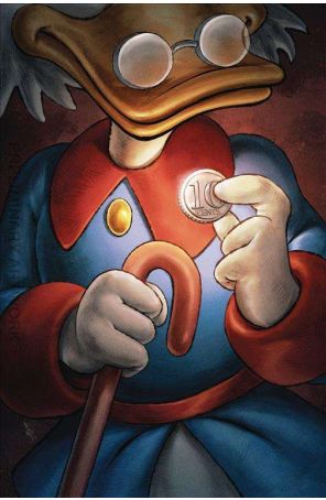 Ducktales (Dynamite) 1O published by Dynamite with cover art by Alan Quah