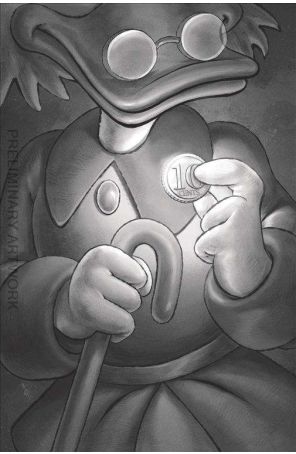 Ducktales (Dynamite) 1S published by Dynamite with cover art by Alan Quah