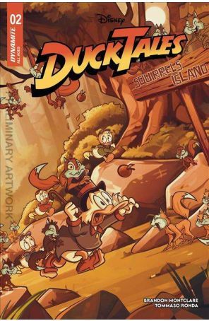 Ducktales (Dynamite) 2J published by Dynamite with cover art by Francesco Tomaselli