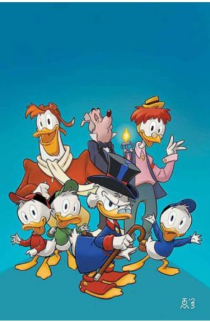 Ducktales (Dynamite) 2T published by Dynamite with cover art by Tommasso Ronda