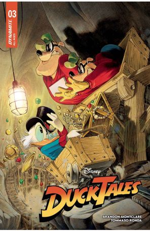 Ducktales (Dynamite) 3A published by Dynamite with cover art by Ivan Bigarella