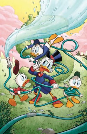 Ducktales (Dynamite) 5F published by Dynamite with cover art by Tommaso Ronda