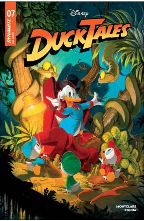 Ducktales (Dynamite) 7A published by Dynamite with cover art by Ivan Bigarella