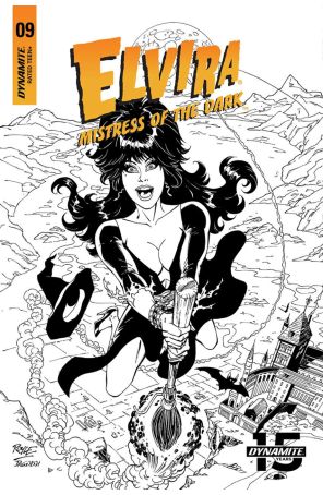 Elvira Mistress of the Dark (Dynamite) 9F published by Dynamite with cover art by John Royle
