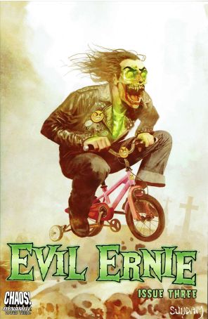 Evil Ernie (Dynamite, 3rd Series) 3A published by Dynamite with cover art by Arthur Suydam