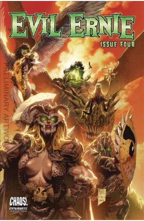 Evil Ernie (Dynamite, 3rd Series) 4B published by Dynamite with cover art by Philip Tan