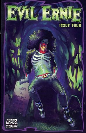 Evil Ernie (Dynamite, 3rd Series) 4H published by Dynamite with cover art by Meghan Hetrick
