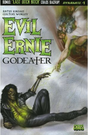 Evil Ernie: Godeater 1A published by Dynamite with cover art by Lucio Parrillo
