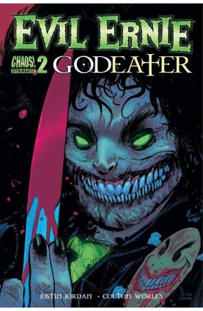 Evil Ernie: Godeater 2B published by Dynamite with cover art by Kyle Strahm