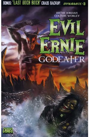 Evil Ernie: Godeater 3A published by Dynamite with cover art by Lucio Parrillo