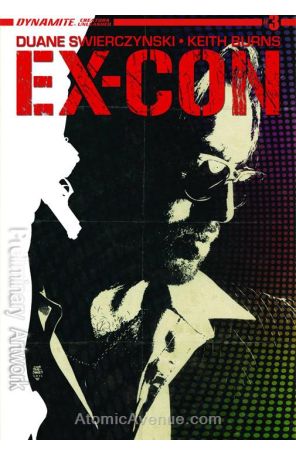 Ex-Con (Vol. 1) 3 published by Dynamite with cover art by Tim Bradstreet