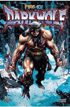 Fire and Ice: Darkwolf 1A published by Dynamite with cover art by Dan Panosian