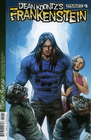 Frankenstein: Storm Surge (Dean Koontz's) 5 published by Dynamite with cover art by Andres Ponce