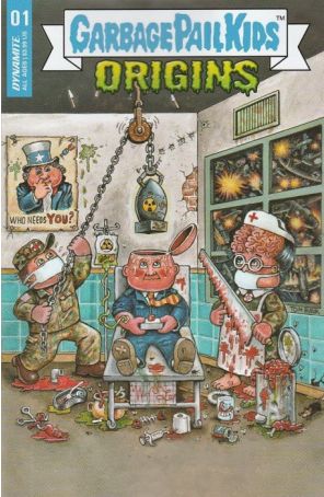 Garbage Pail Kids: Origins 1B published by Dynamite with cover art by Tom Bunk