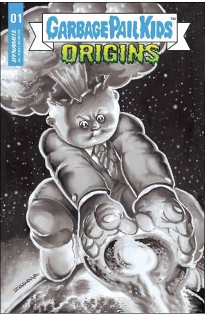 Garbage Pail Kids: Origins 1G published by Dynamite with cover art by Jeff Zapata