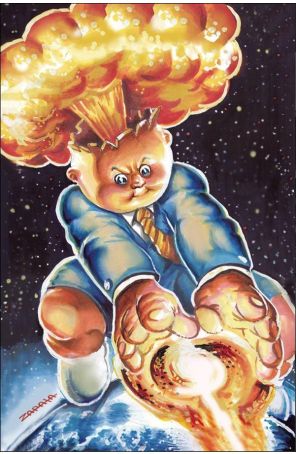 Garbage Pail Kids: Origins 1I published by Dynamite with cover art by Jeff Zapata