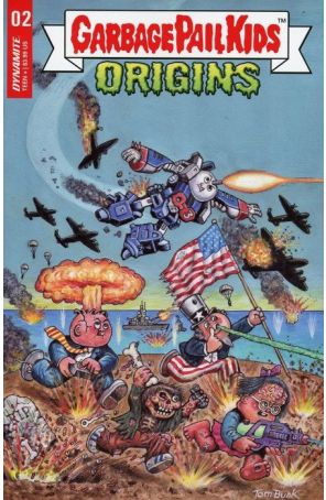 Garbage Pail Kids: Origins 2A published by Dynamite with cover art by Tom Bunk