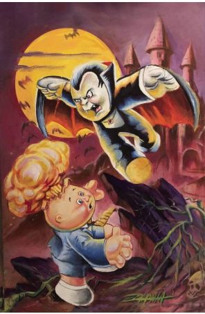 Garbage Pail Kids: Origins 2F published by Dynamite with cover art by Jeff Zapata